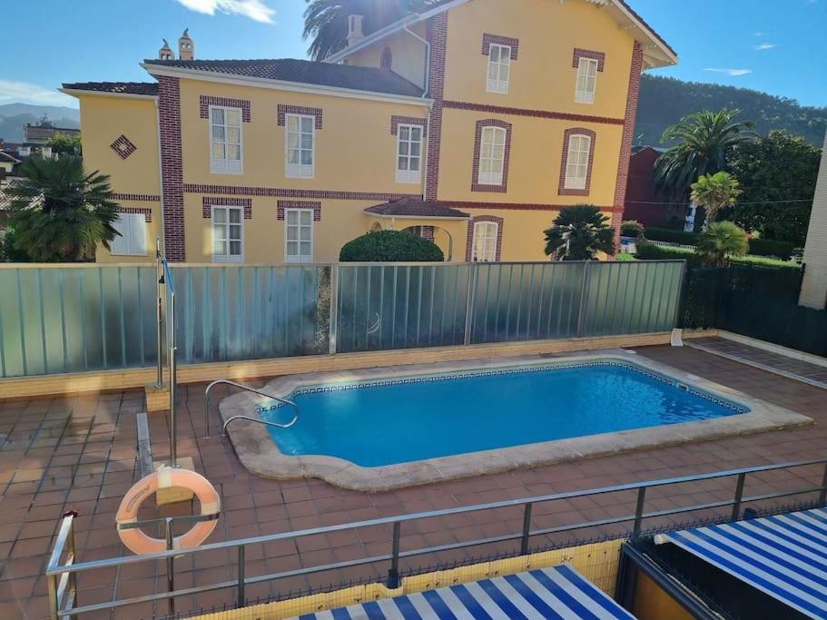 20A01 - Precioso Apartamento Con Piscina Y Garaje San Juan De La Arena Exterior photo